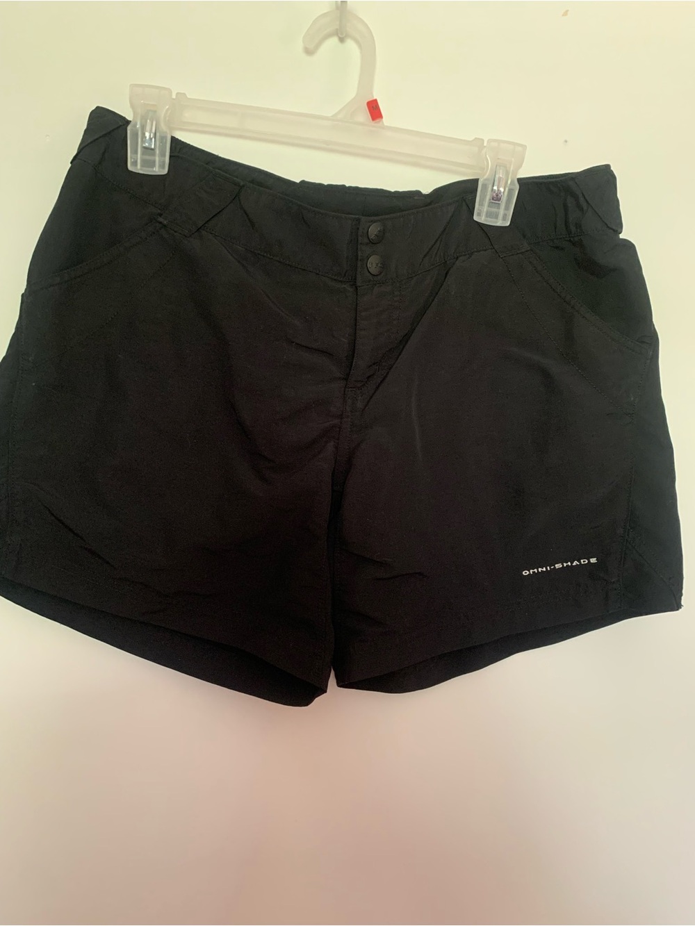 Columbia Black Omni-Shade Athletic Shorts
